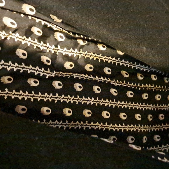 H&M Wool Double Breasted Black Pea Coat Lining - Picture 5 of 5